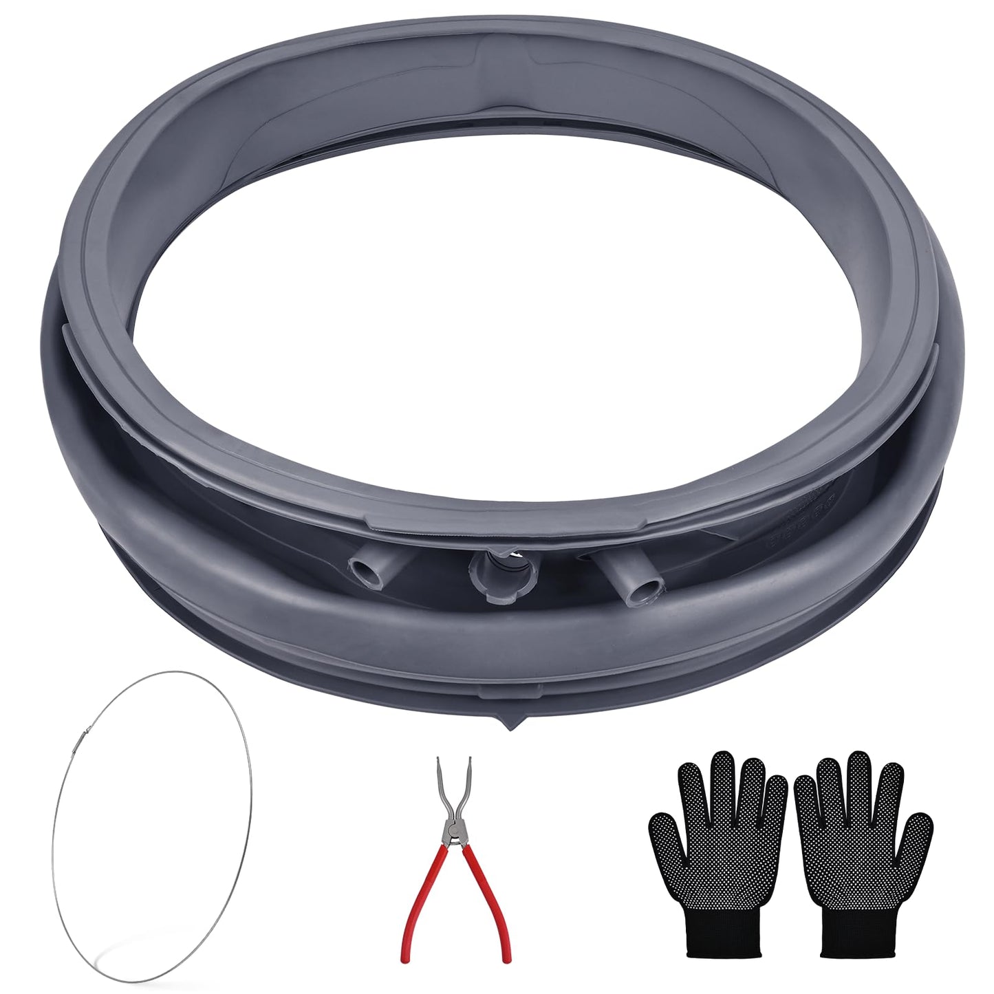 5304505004 Washer Door Boot Seal Replacement Compatible with Frigidaire & Electrolux Front Load Washers – Replaces 5304505004 5304516744 5304505239 4931397 AP6973284 PS12731388 EAP12731388 PD00055316