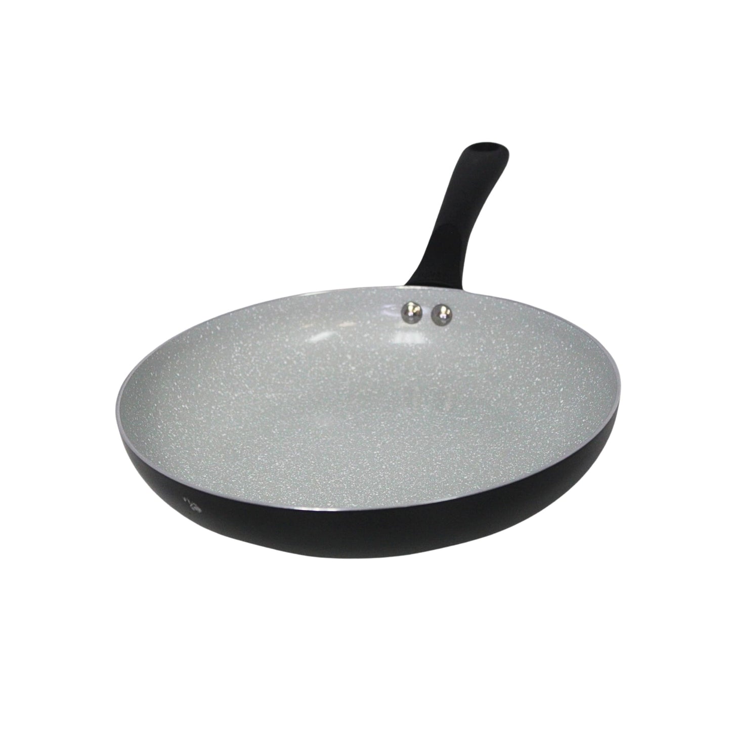 IMUSA 12" Premier Ceramic Nonstick Fry Pan with Cool Touch Handle, Matte Black