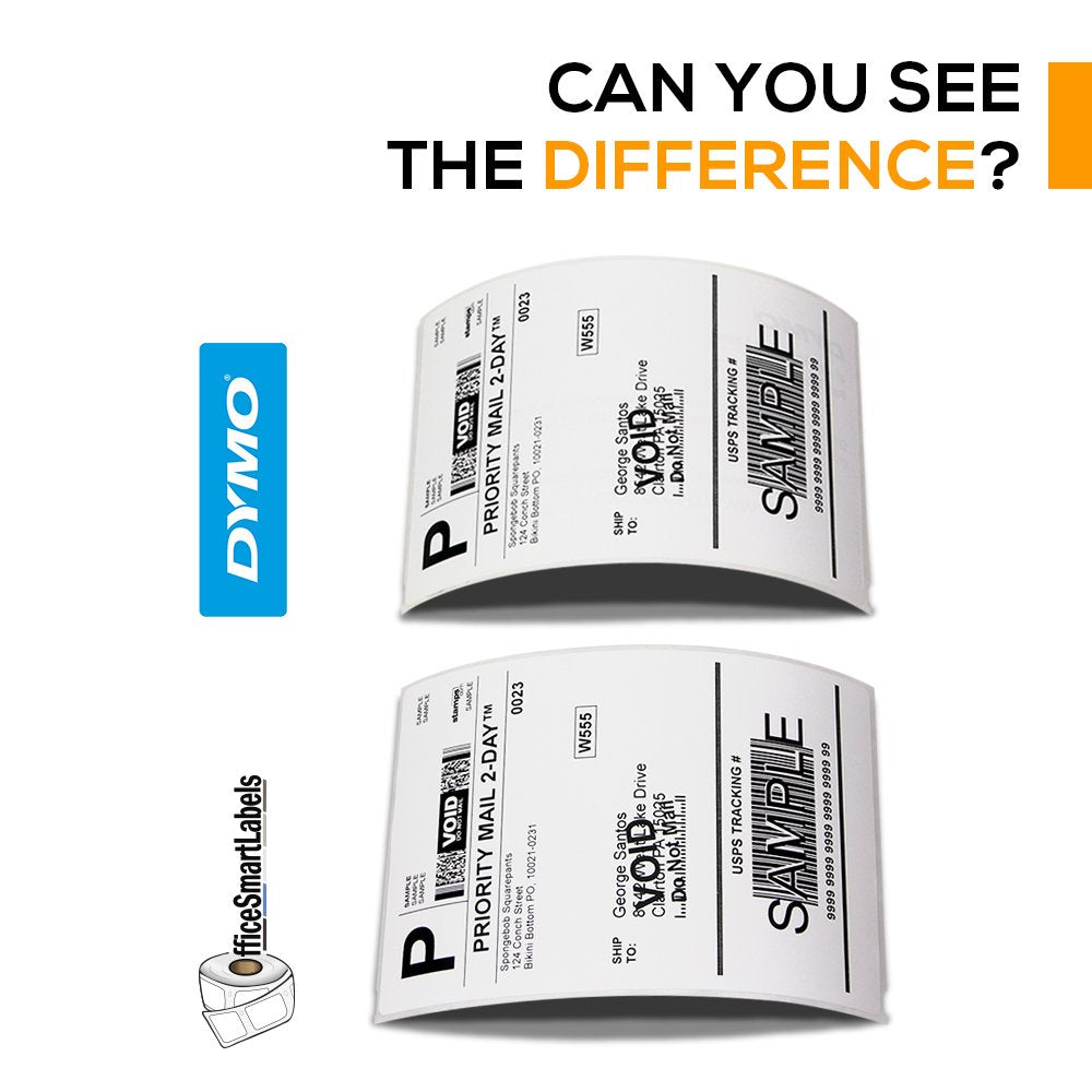 OfficeSmartLabels - 4 x 6 inch 4XL Internet Postage Shipping Labels, Compatible with 1744907 (4 Rolls / 220 Labels Per Roll)