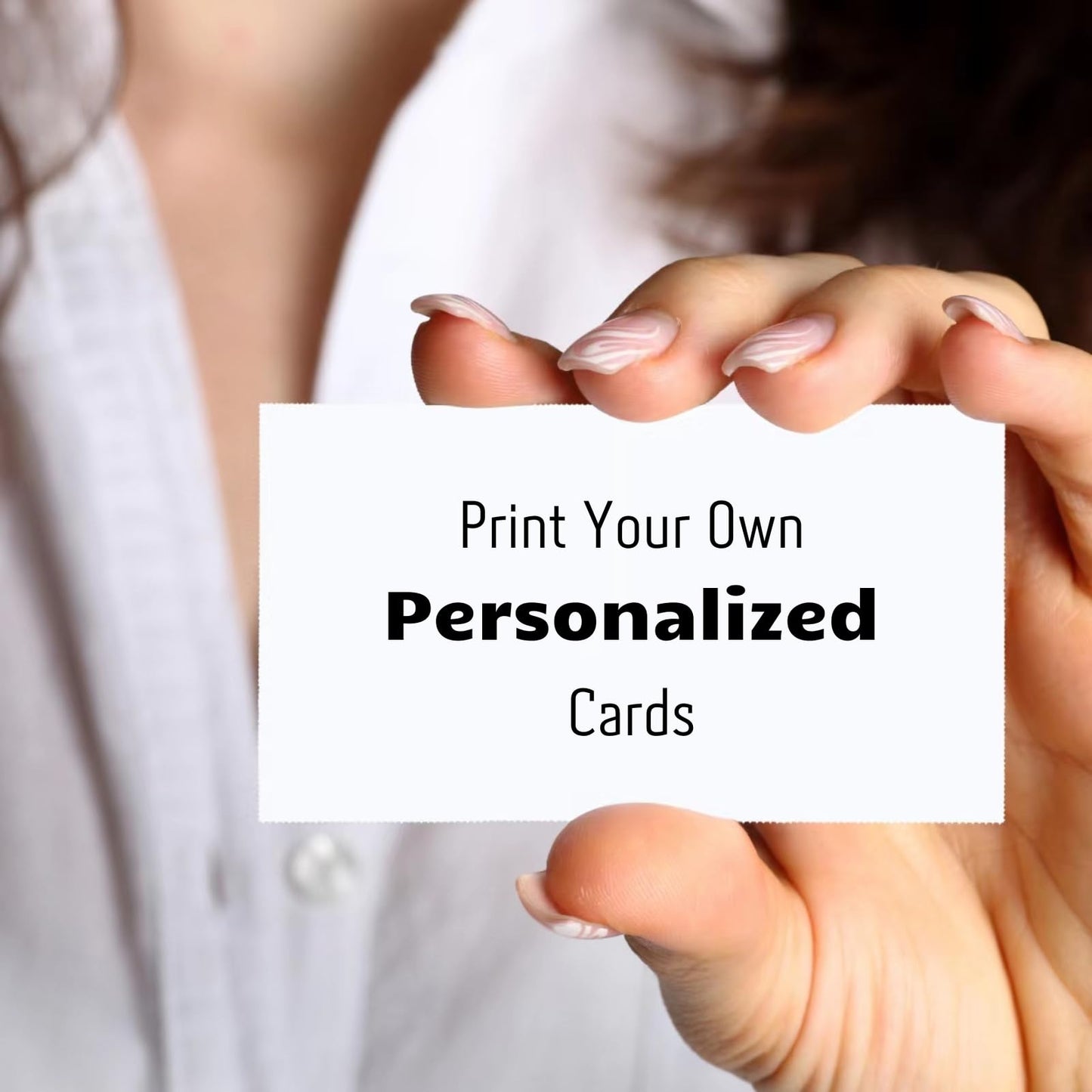 4000 PiecesBlank Printable Business Cards 3.5 x 2, Perforated Card Stock Paper for Inkjet and Laser Printers, 10 Cards Per Sheet - (White,400 Sheets)