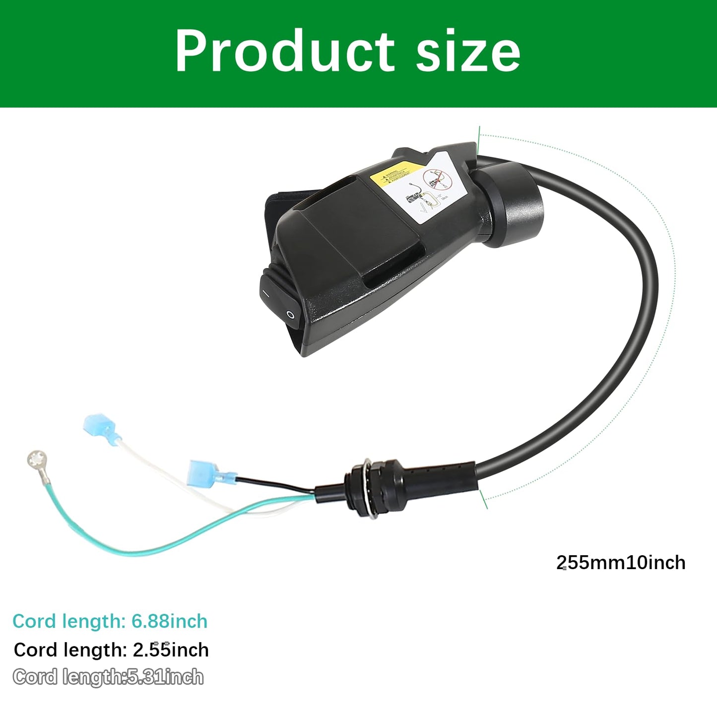 Dkaikai for ProTeam 836225 Switch Box Full Assembly - Replacement for Super Coach Pro 10 & Pro 6 Backpack Vacuums