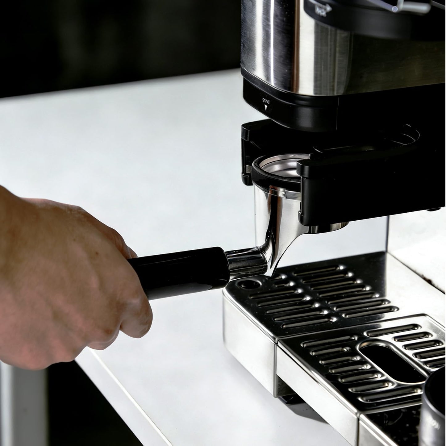 Bottomless Portafilter for Ninja Luxe Café Premier Series ES601 & ES601C Models | Basket Not Included | Compatible with Stock Filter Basket | Patent Pending