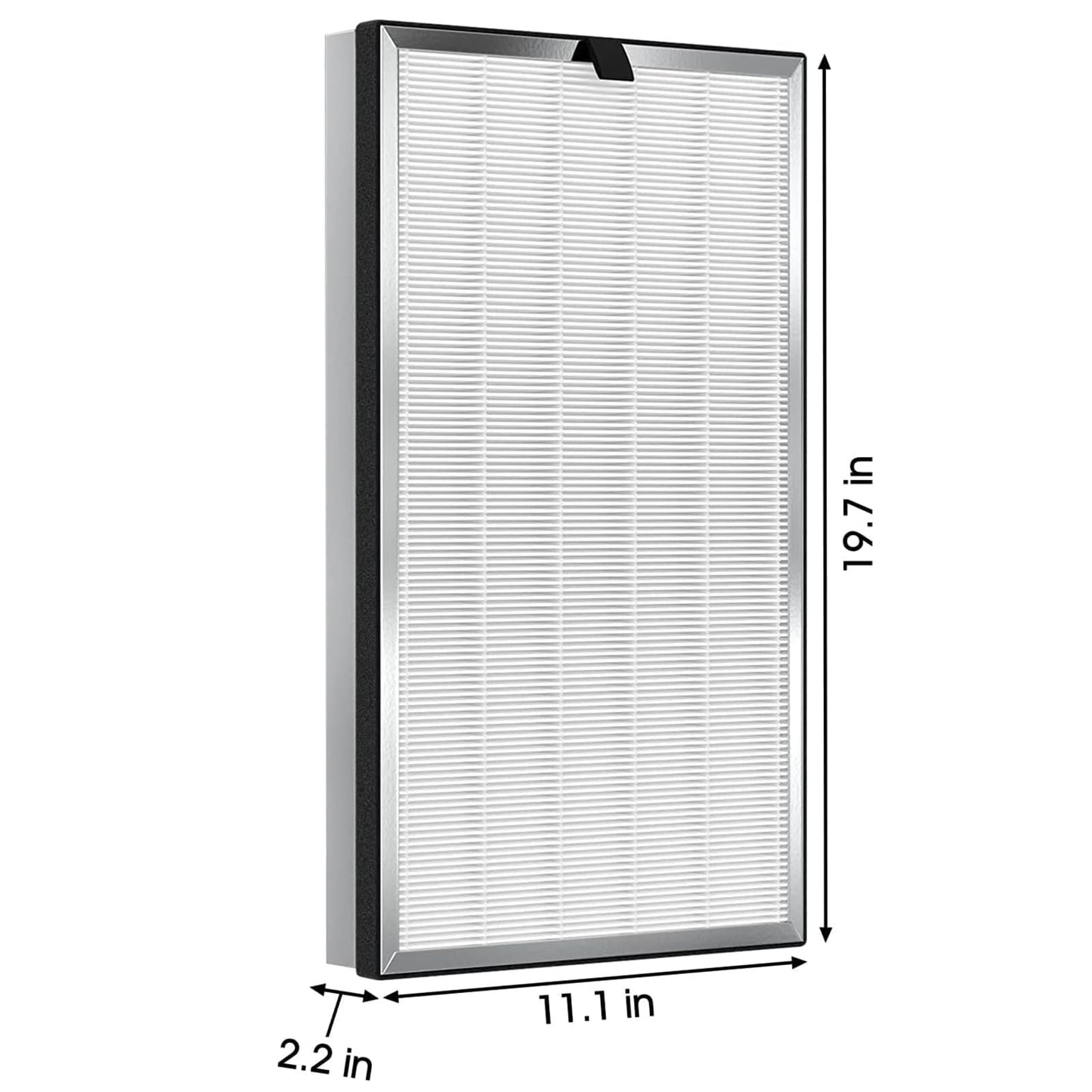 2 Pack 112 Replacement Filter Air Purifier V2.0 Compatible with MA Series 112, 3 in 1 Pre-filter, H13 True HEPA Filter and Activated Carbon Filter