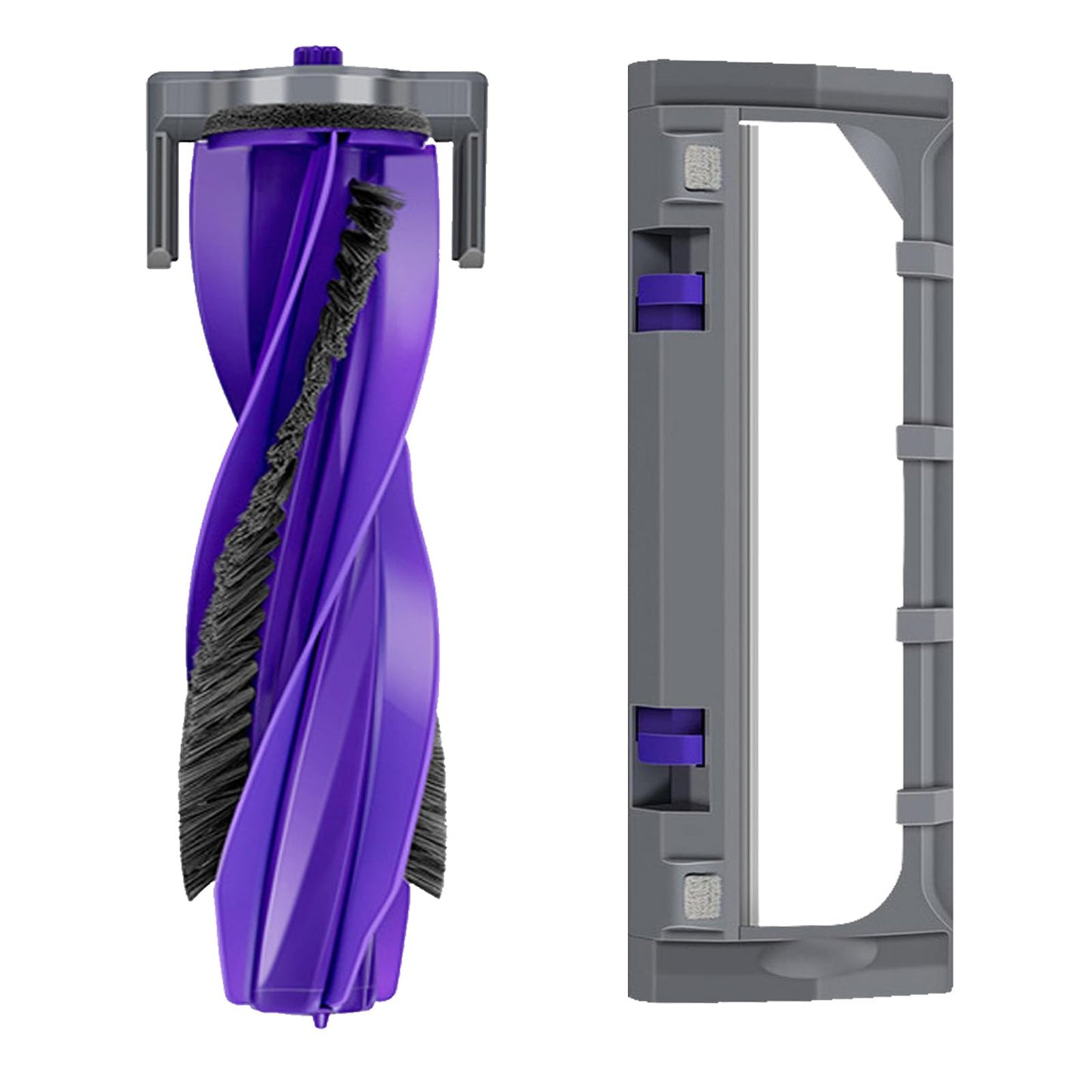 Replacement for Narwal Freo X/Z Brush Set: Replace Parts for Narwal Freo Z Ultra/X Ultra/X Plus Robot Vacuum 1 Tangle-Free Main Brush and 1 Roller Brush Cover