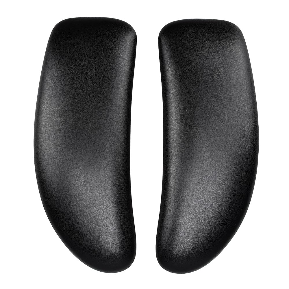 MingYi.office Vinyl Arm Pads Caps for Humanscale Freedom Office Chair, Only Available for Standard Arm (Height Adjustable), Can Not Fit The Advanced Arm, Black, 1 Pair.