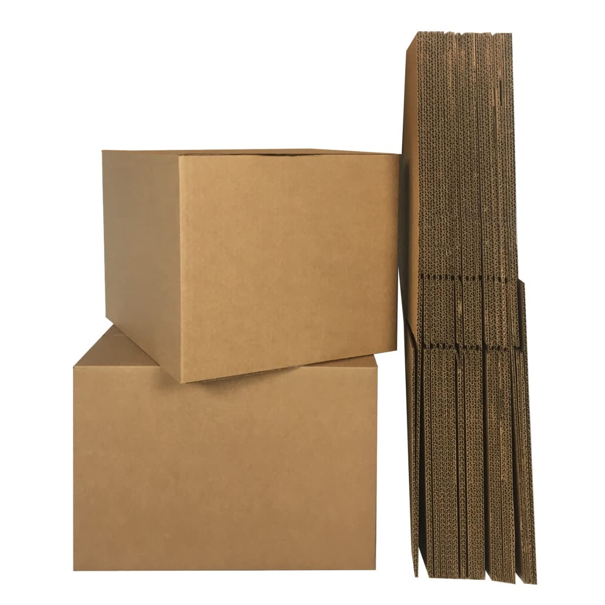 UBMOVE Medium Moving Boxes 18"L x 14"W x 12"H 20-Pack Corrugated Cardboard Box for Shipping, Mailing, Packing, Packaging and Storage
