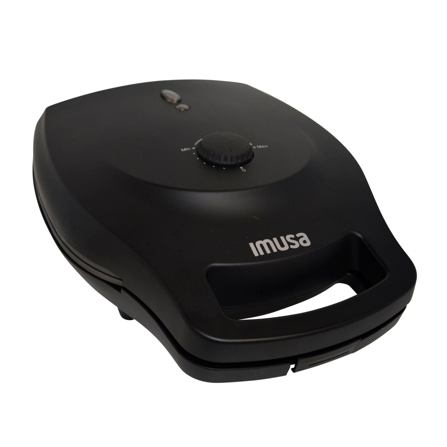 IMUSA 6 Slot Electric Arepa Maker with Temperature Control, Matte Black