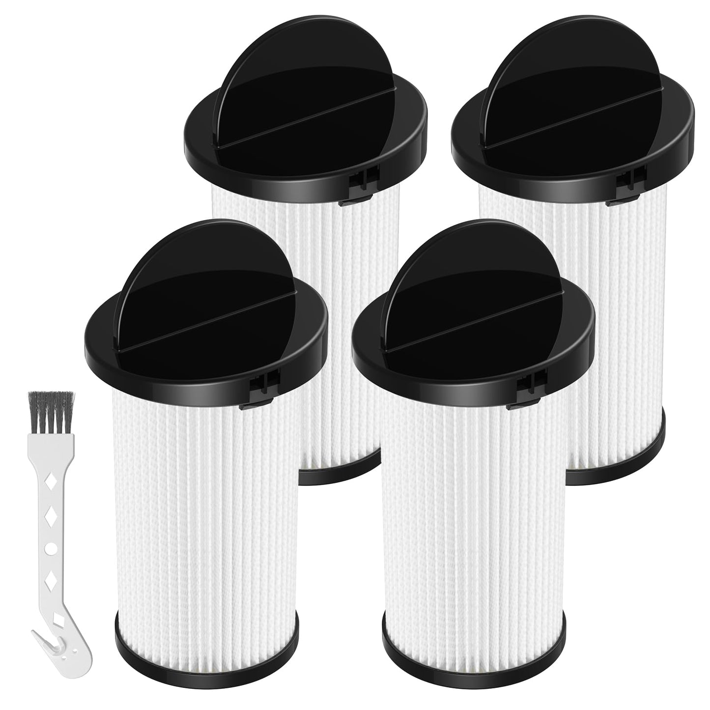 HEPA Pre-Motor Filter Compatible with EyeVac Home, Pro, Pet, Air, Plus and NeoVac Elite Touchless Stationary Vacuum For Eye-Vac Filter Replacement Part # EV-PMF, 4 Pack