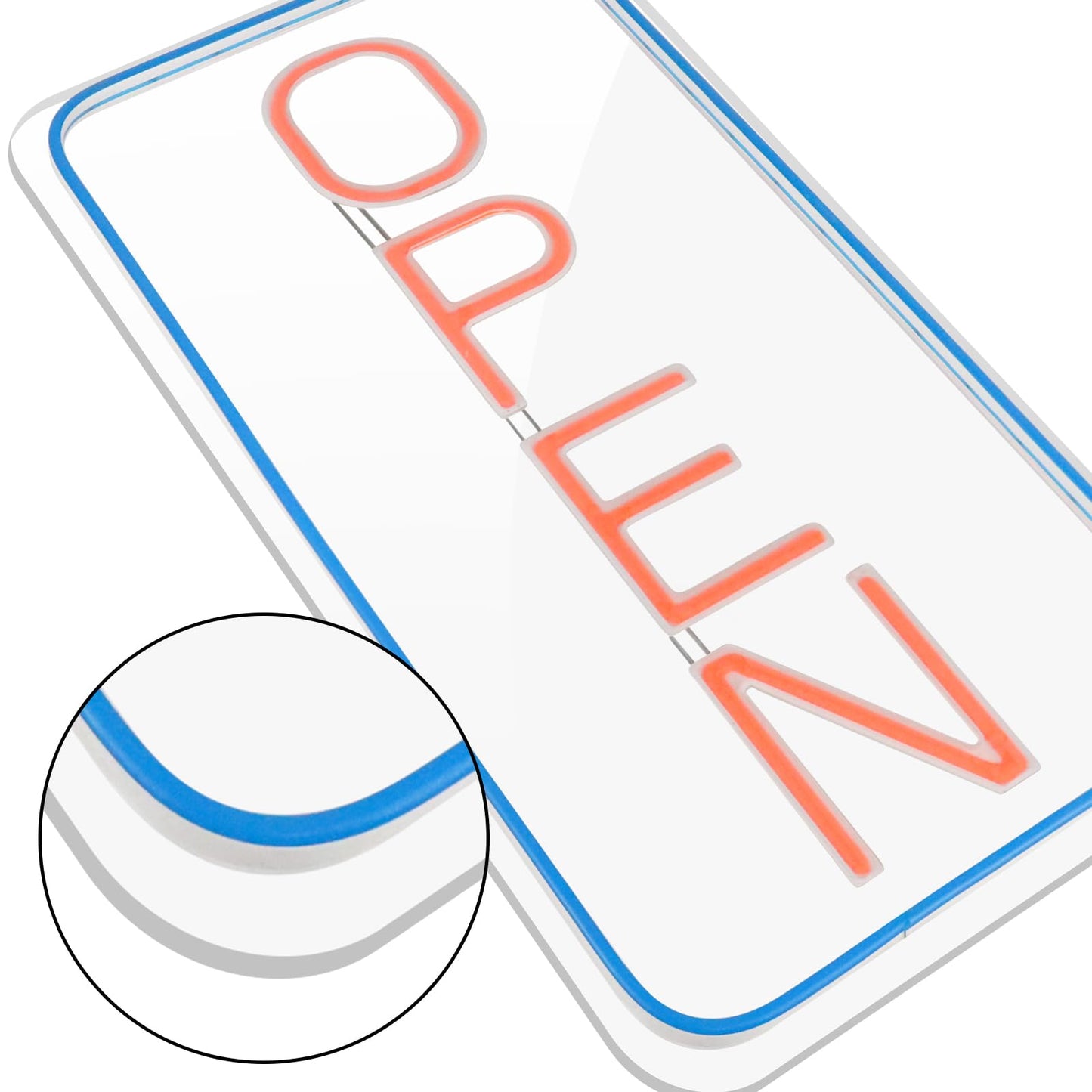 Ultra Bright LED Open Signs for Business, 16’’x 9’’ Neon Open Sign, Vertical Light up Sign with ON/OFF Switch adapter for Window Bars Cafes Hotels Florists Clubs Restaurants Barbershops Supermarkets