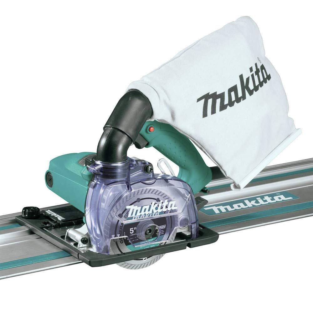 Makita 4100KB 5" Dry Masonry Saw, with Dust Extraction