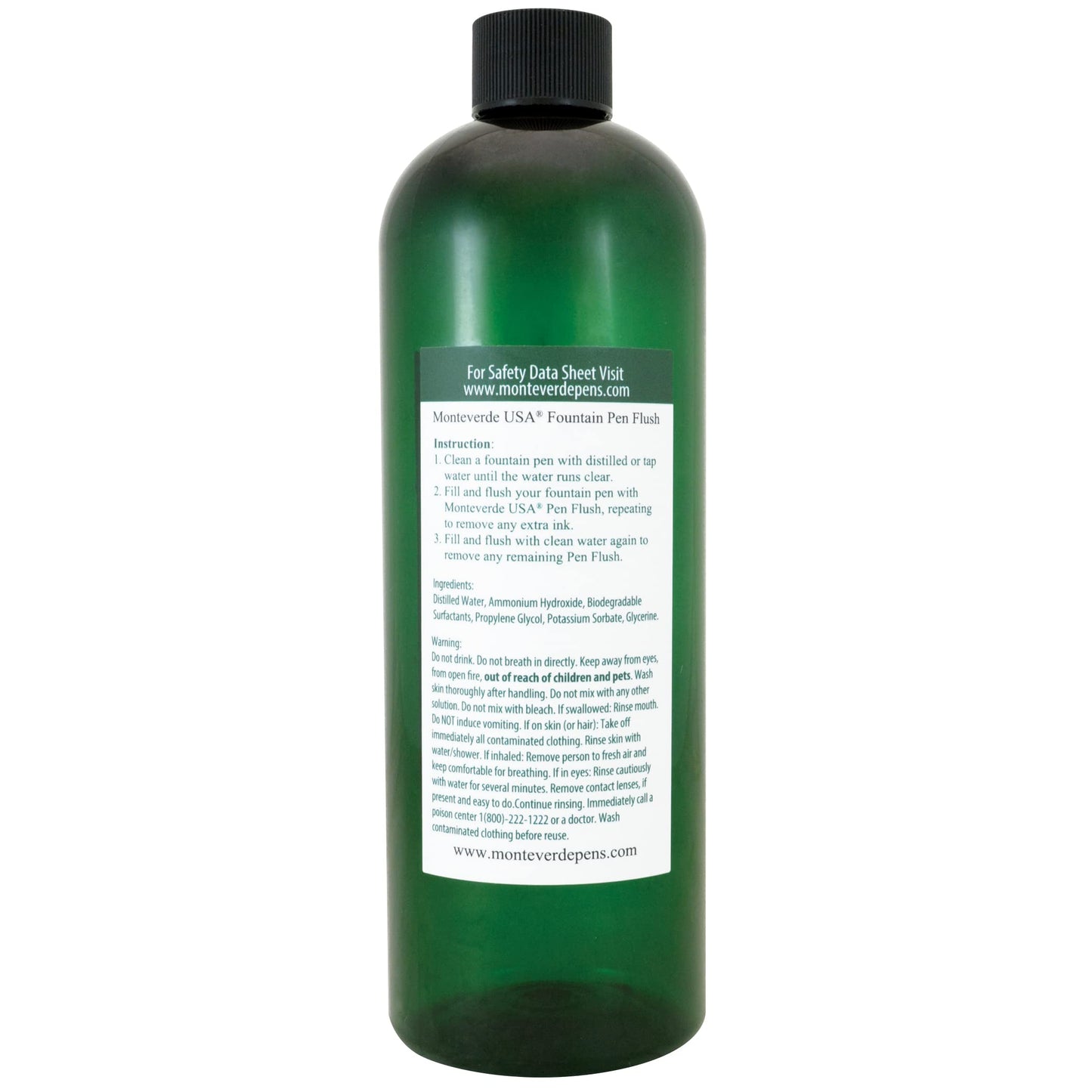 Monteverde USA® Flush 16 fl. oz. Bottle Fountain Pen Cleaner
