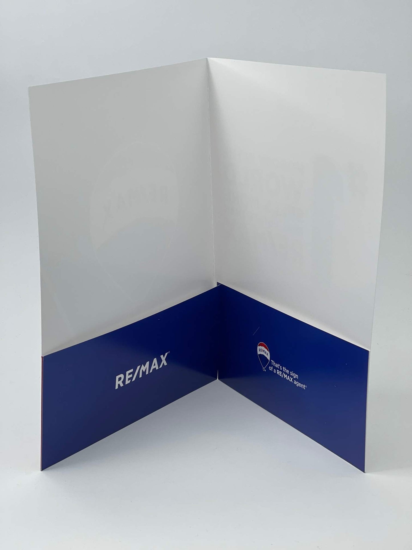 RE/MAX Folders "N01-Blue" 25 Pack