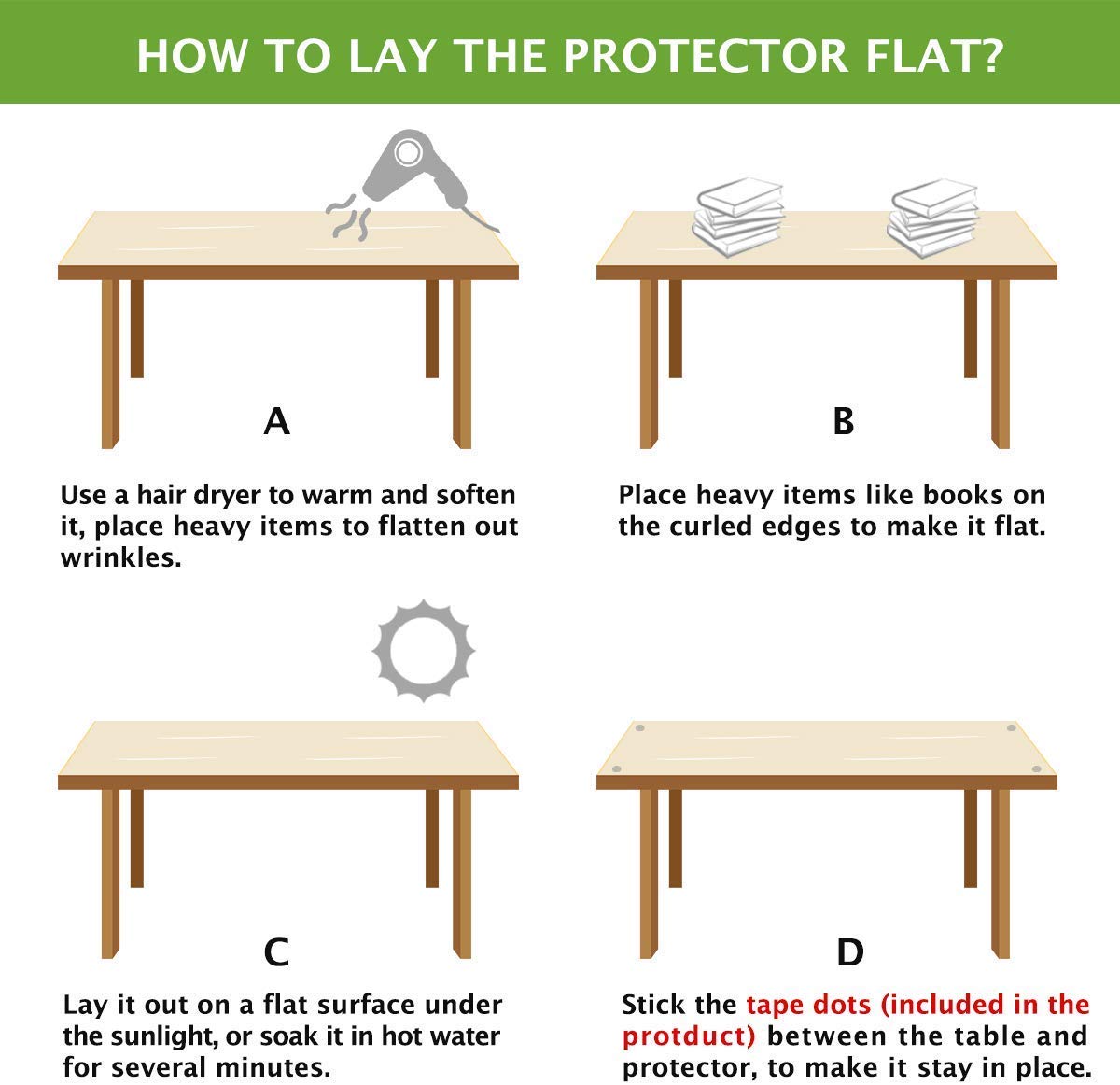 Large Clear Round Dining Table Protector Wood Furniture Tabletop Protective Cover Clear Plastic Tablecloth Round Soft Glass Topper Chair Cursions Mat Pads Eco Polyester PVC Vinyl 39 Inch Diameter