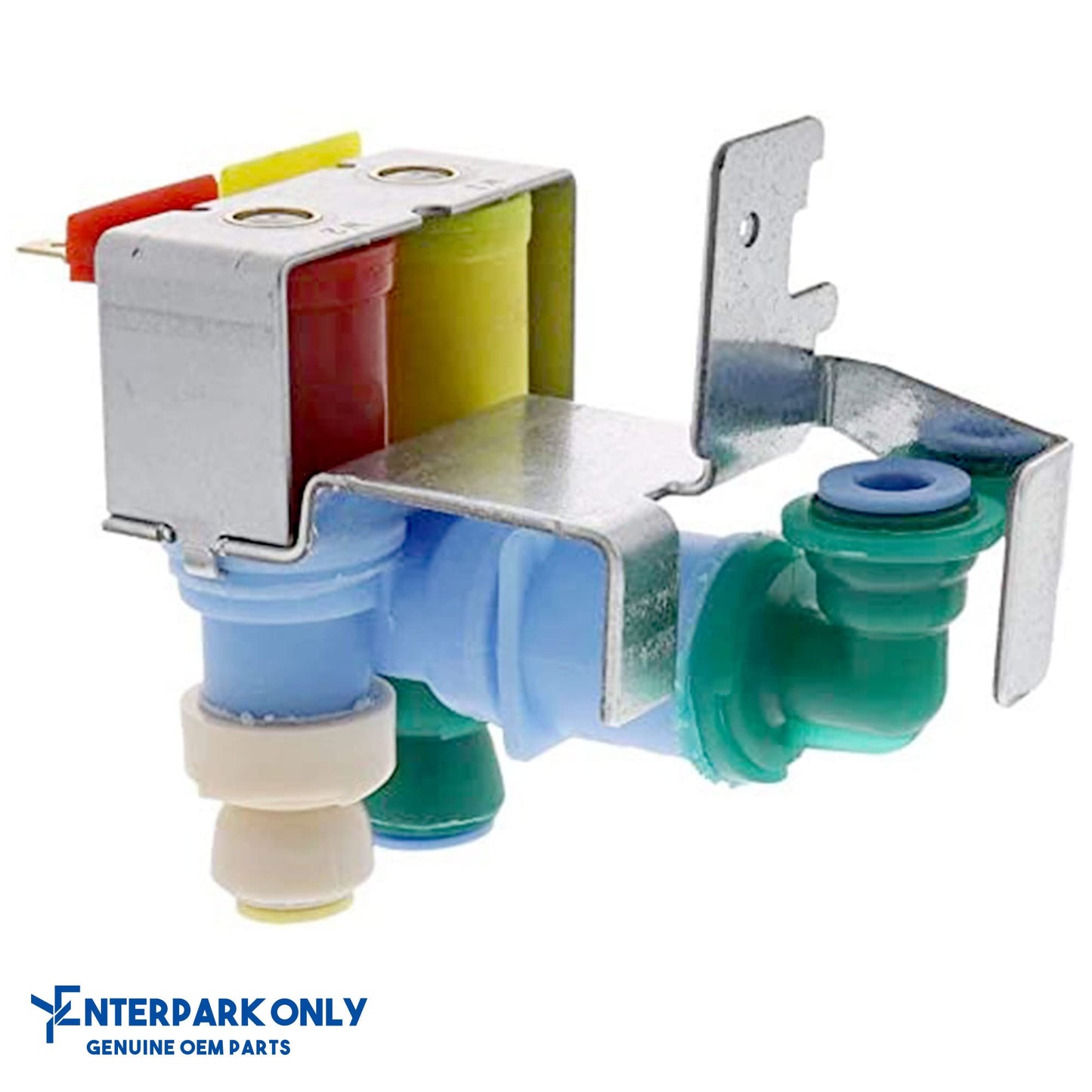 ENTERPARK all NEW Dual Water Inlet Valve OEM produced Compatible for W10420083, WPW10420083, AP6021208, K-78090 and PS11754529