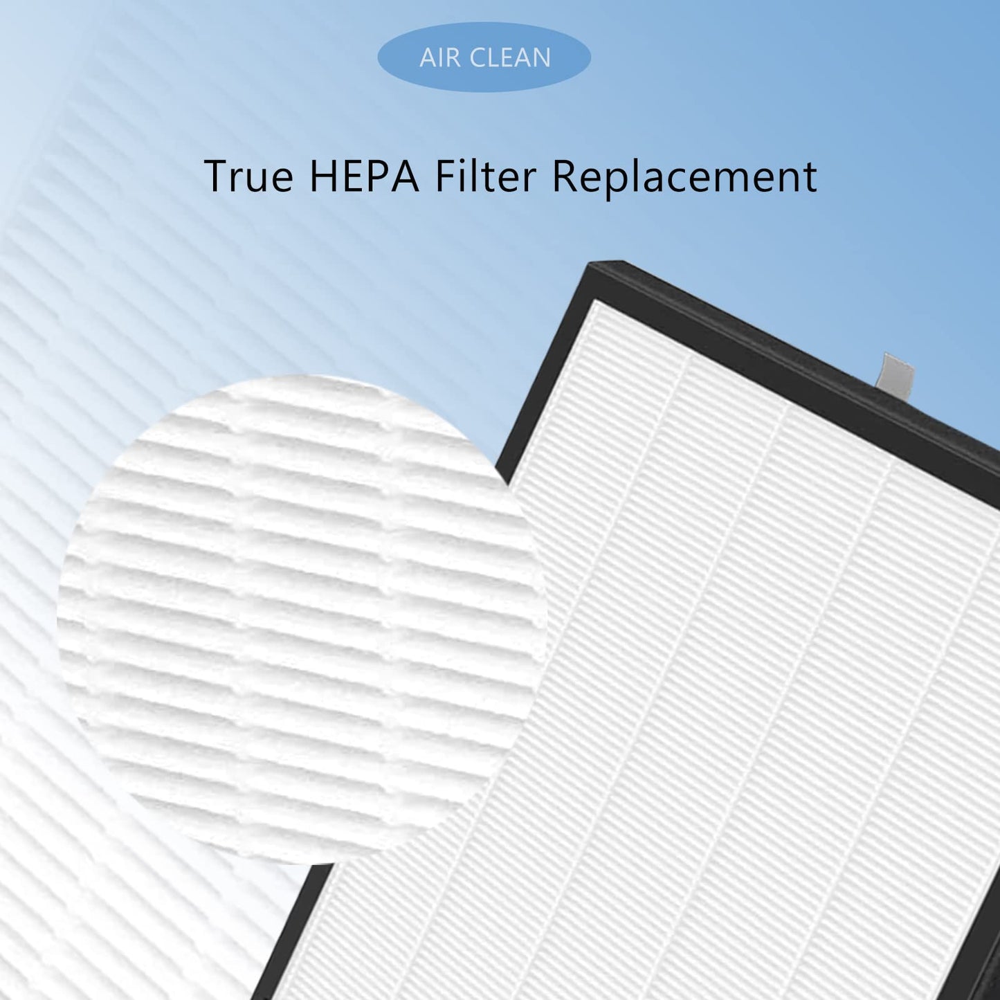 3-Set 10L Pro HEPA Filter Replacement Kit Compatible with Okaysou Airmax 10L Pro and Aiibot-A300 Air Cleaner Purifiers