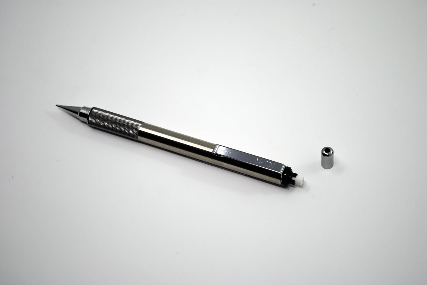 Zebra Pen Premium Steel Writing Set, PM-701 Permanent Marker, F-701 Ballpoint Pen, M-701 Mechanical Pencil, Ideal for Tactical Use, Great for Gift Giving, 3-Pack (11213)