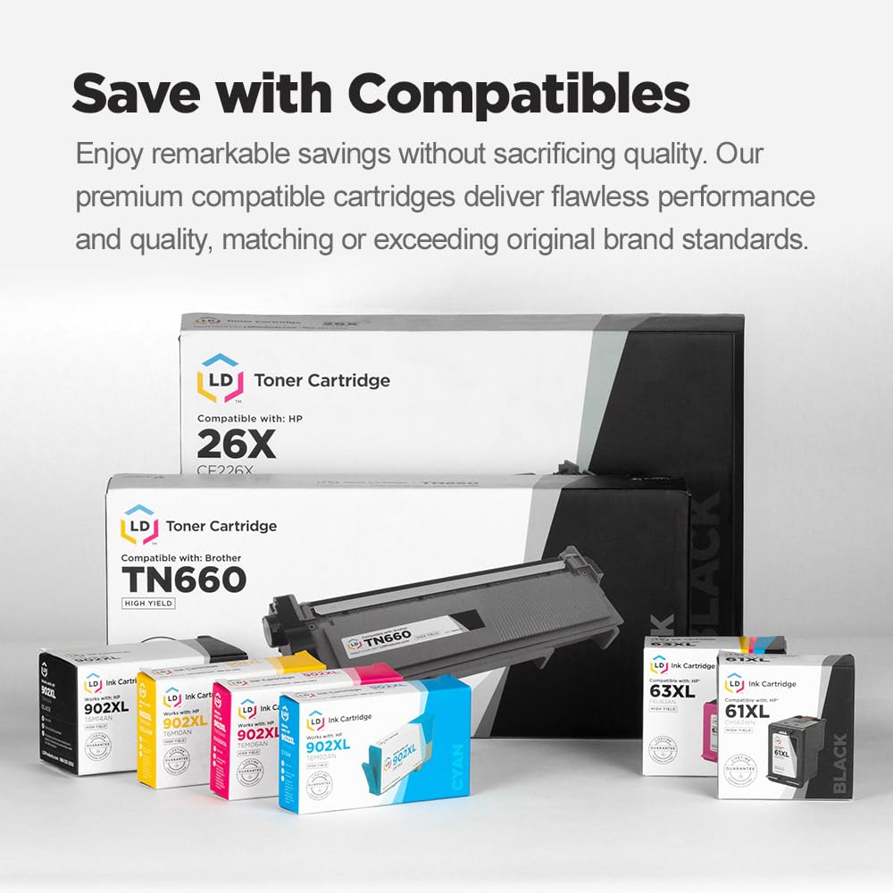 LD Products Remanufactured Ink Cartridge Replacement for HP 15 C6615DN (Black, 2-Pack) Compatible w HP Copier 310 Printers 810 812 812C 840 841C 842C 843 845 845C 920 920C 940 940C 940Cvr and More