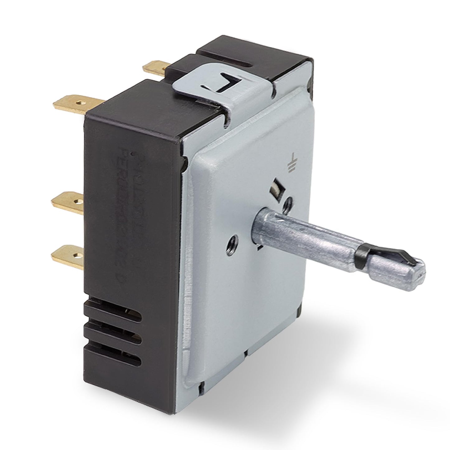 DG44-01006A Range Surface Element Switch DG44-01006A PER001-12 D Control Switch Replaces Parts: PER001-02 D, NE58F9500SS, 3282716, AP5800762, PS8764900, EAP8764900 Compatible with Samsung