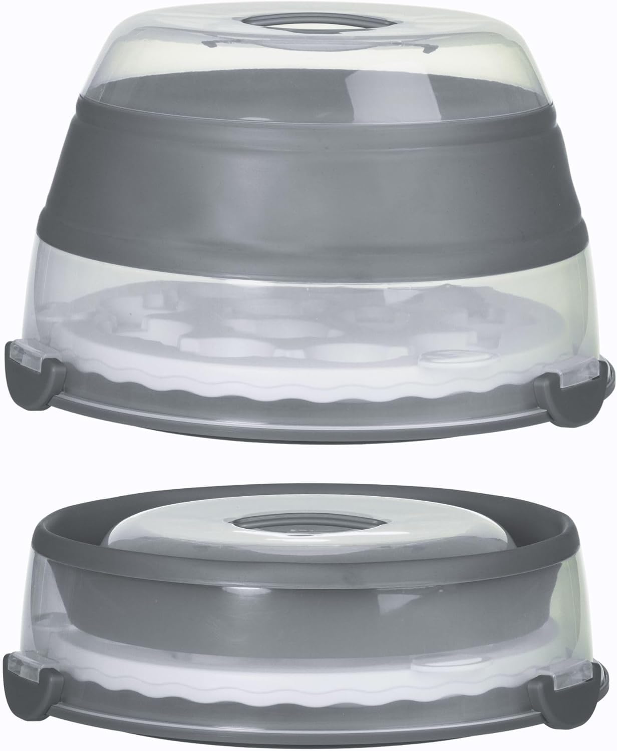 PrepWorks Collapsible Cupcake Carrier - 12-Cup Capacity, Foldable Design for Easy Storage and Transport of Cupcakes and Muffins, 9.88" x 15.75"