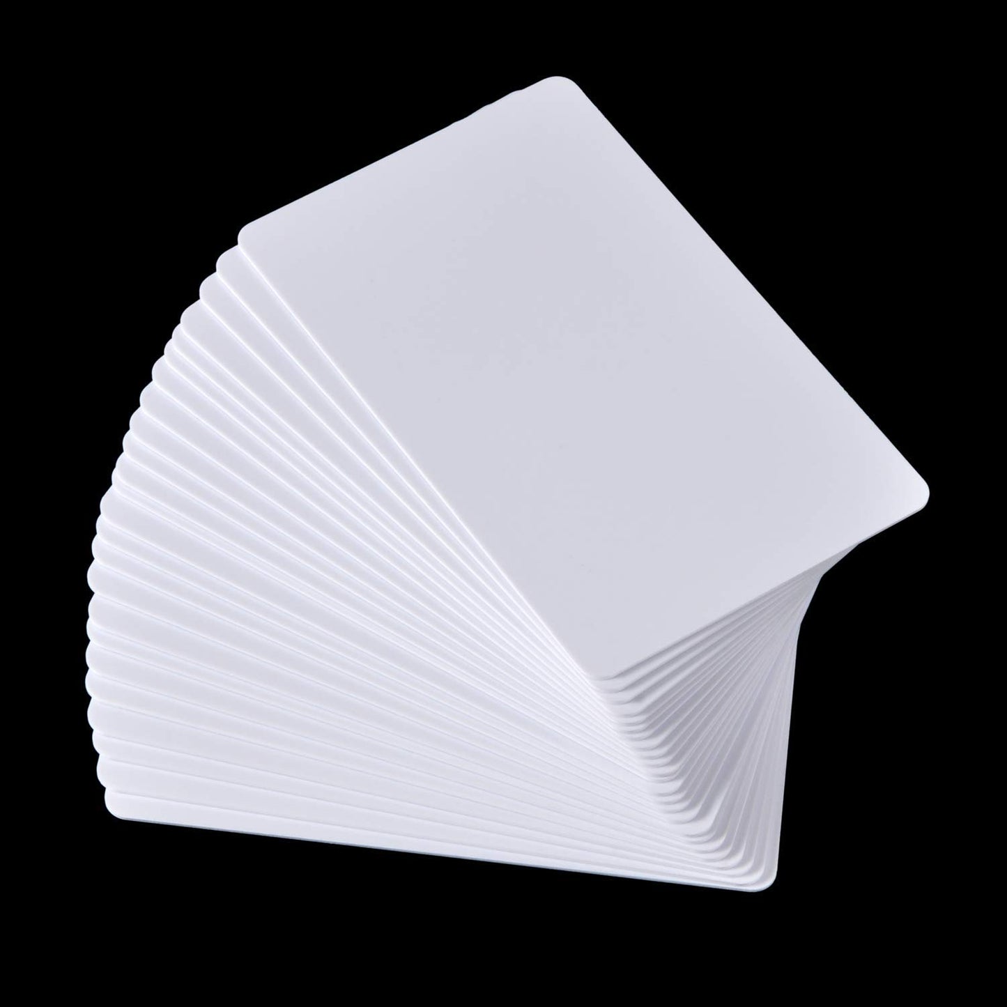 500 Pack Not NFC Blank PVC Cards - Premium Identity Card for ID Badge Printers Graphic Quality White Plastic CR80 30 Mil CR8030 Compatible with Most Photo ID Badge Printers (500)