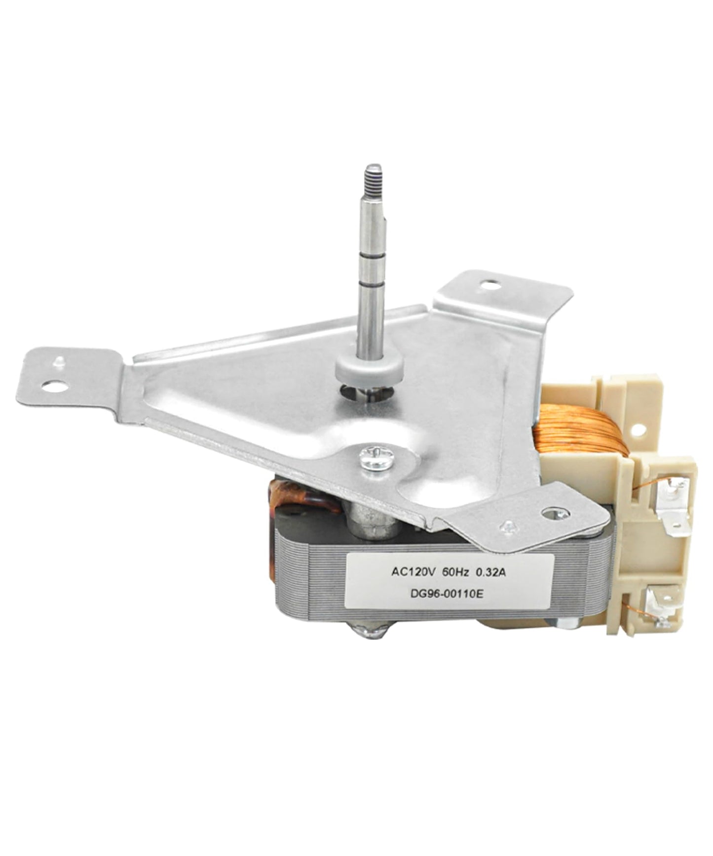 DG96-00110E Range Oven Convection Fan Motor Assembly Fits for Samsung Range/Stove/Ovens,with Mounting Plate,Clockwise Rotation, Replaces DG96-00110E,DG96-00110A,AP59677600.(32 A, 60Hz, 120 Volts)