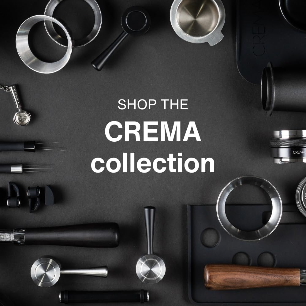 CREMA Coffee Products Replacement Steam Lever for Breville Espresso Machines | Ergonomic Stainless Steel Design | Compatible with Barista Express, Infuser, Barista Pro | Easy Grip | Silver Finish
