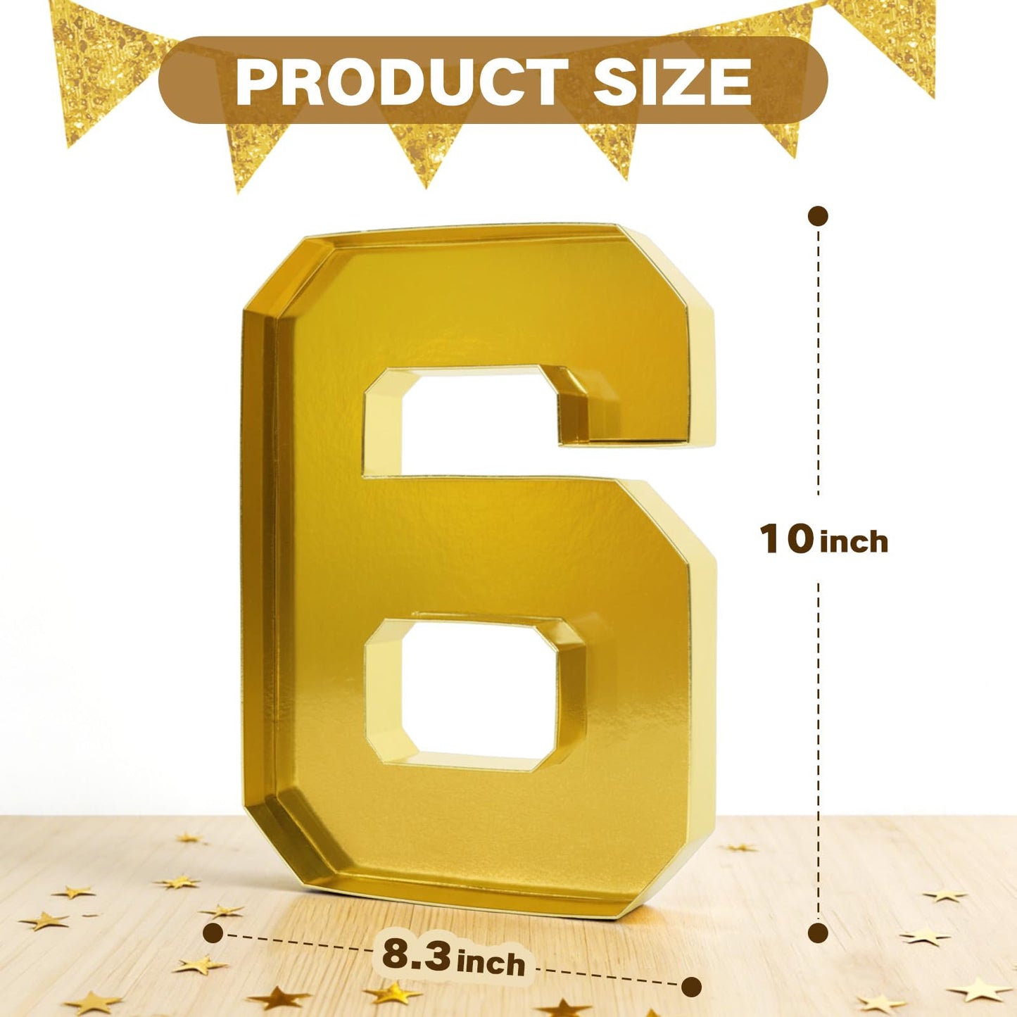 2026 Graduation Decorations 2026 Cardboard Numbers Charcuterie Board Box 10" Fillable Paper Tray for Grad Centerpieces Party Table Supplies Display Candy Snack Tray for New Year Birthday Celebration