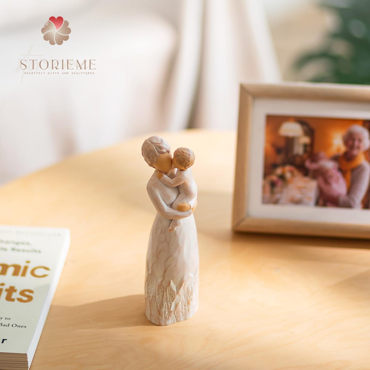 Storieme First Time Grandma Gifts: New Grandmother Gift for Birthday Christmas Mothers Day from Grandkids Grandmas Figurines Statue