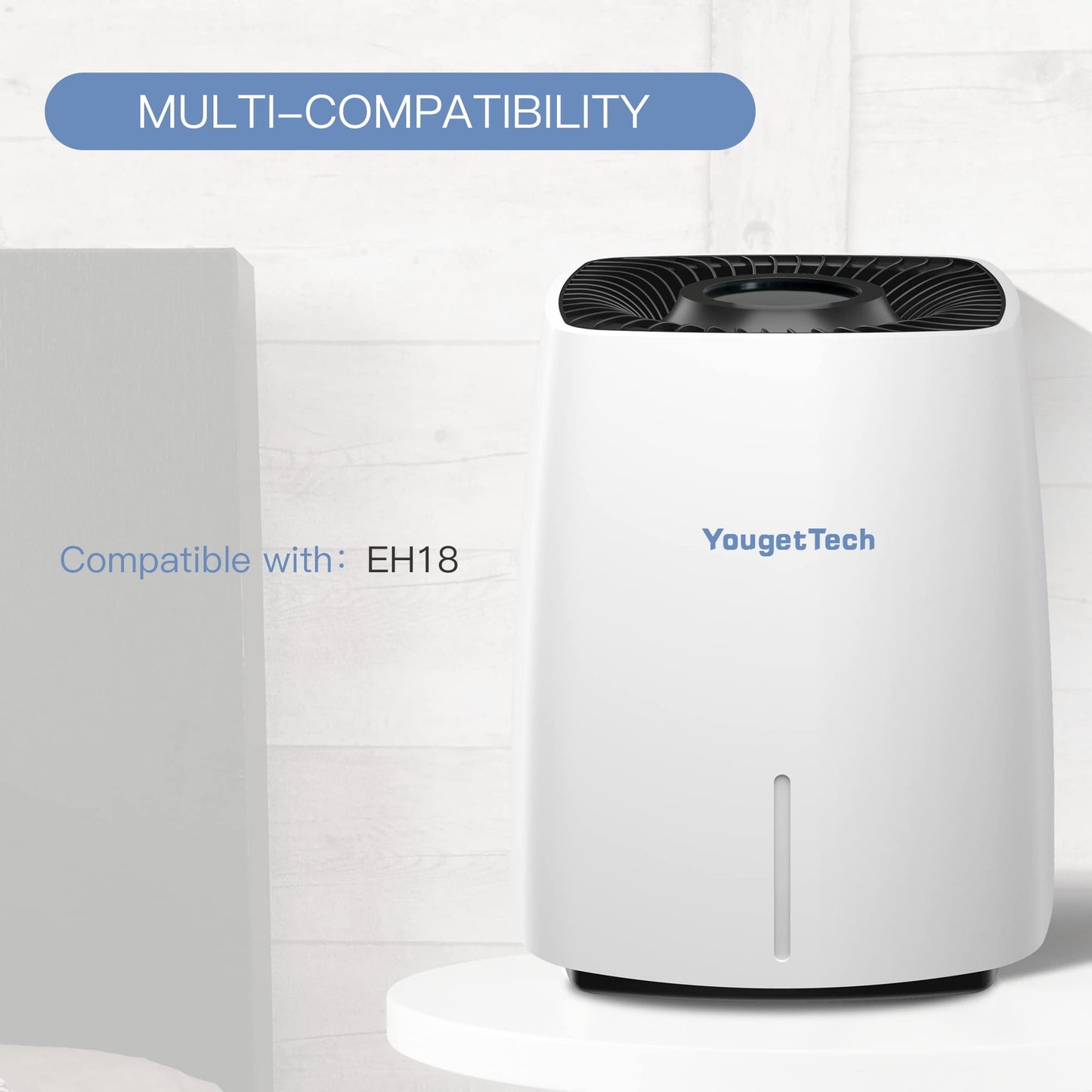 YougetTech Humidifier Wicks Standard 2-Pack - - Compatible with EH18/EH18S
