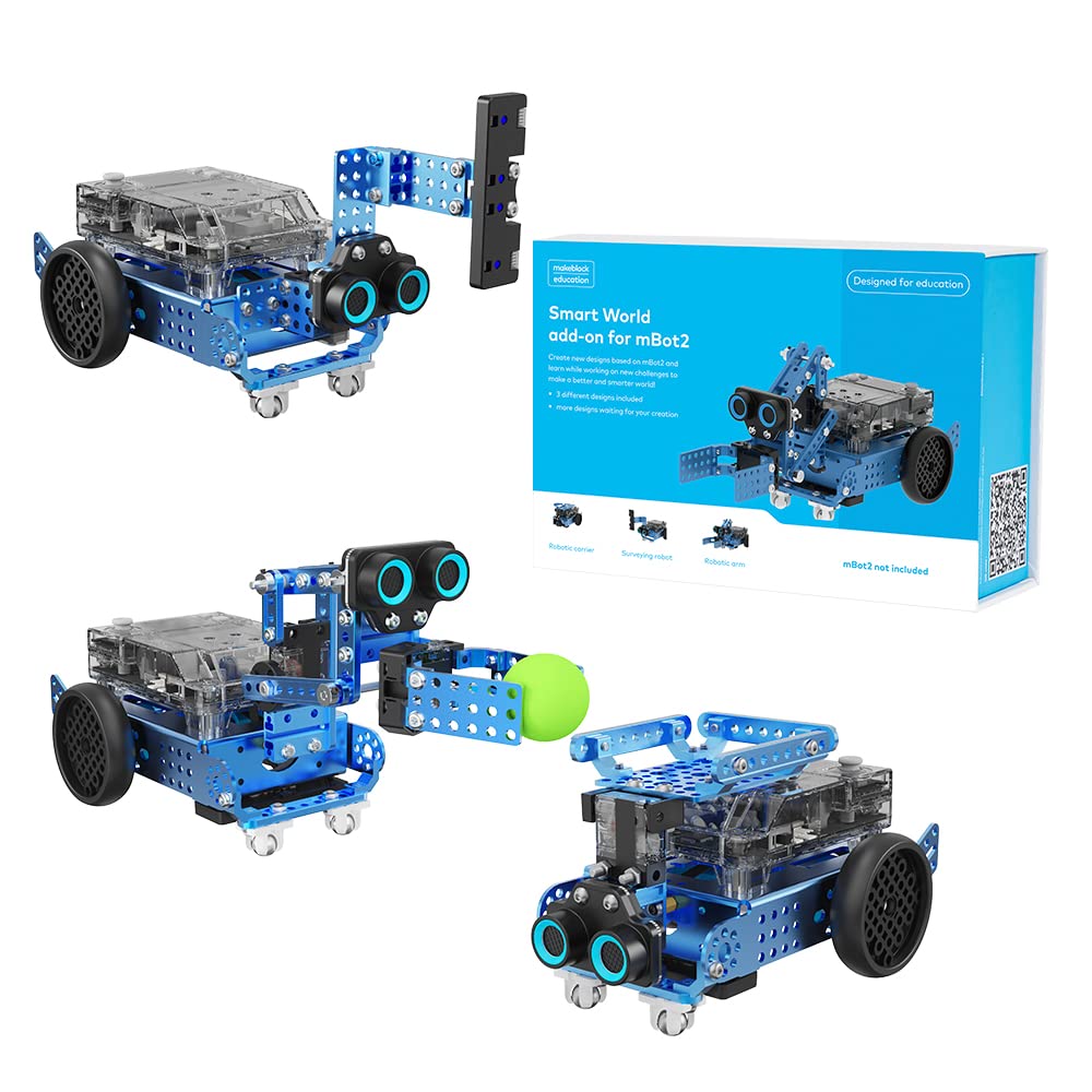 Makeblock Smart World 3-in-1 Add-on Pack for mBot2 Programmable Robot Car Toy