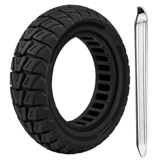 10x3 InchElectric Scooter Solid Tire, 80/65-6 commuter Tubeless Tyre, 255x80 Replacement wheel For Zero 10X& Vsett 10+& Kaabo Mantis& & Nanrobot D4/D6+2.0&Joyor s10-s& Apollo Ghost& Yume Y10（1PCS)