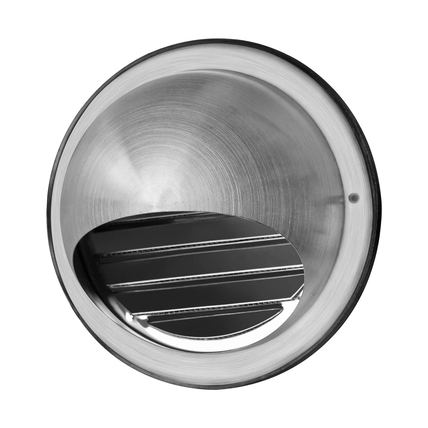FRESH SPEED 7-Inch Round Stainless Steel Dryer Vent Exhaust Vent Covers for Home-Diameter 180mm