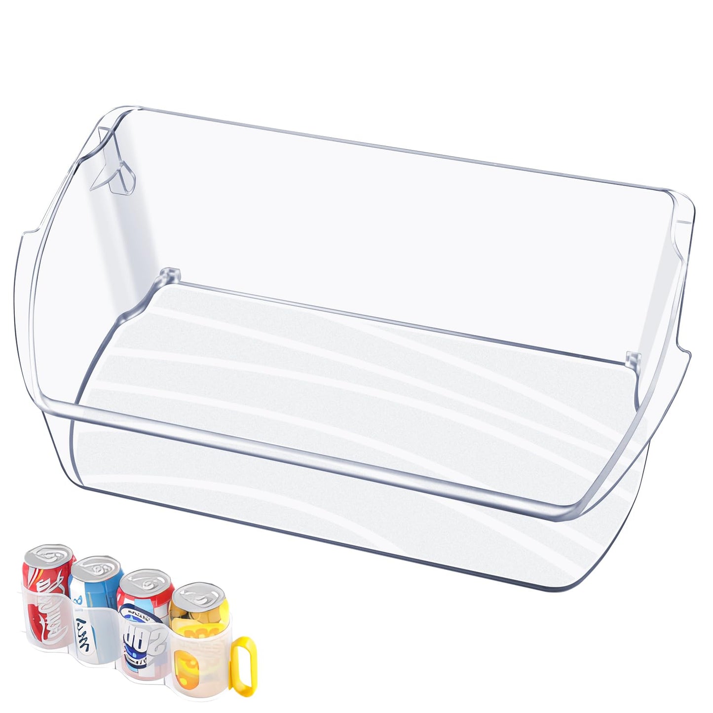 UPGRADED 242079701 Refrigerator Door Bin Replacement, Compatible with Frigidaire Kenmore Refrigerator Door Shelf Bin Parts 242011501 242011504 AP5270343 FFHB2750TS FGHB2868TF LGHD2369TF Door Shelf