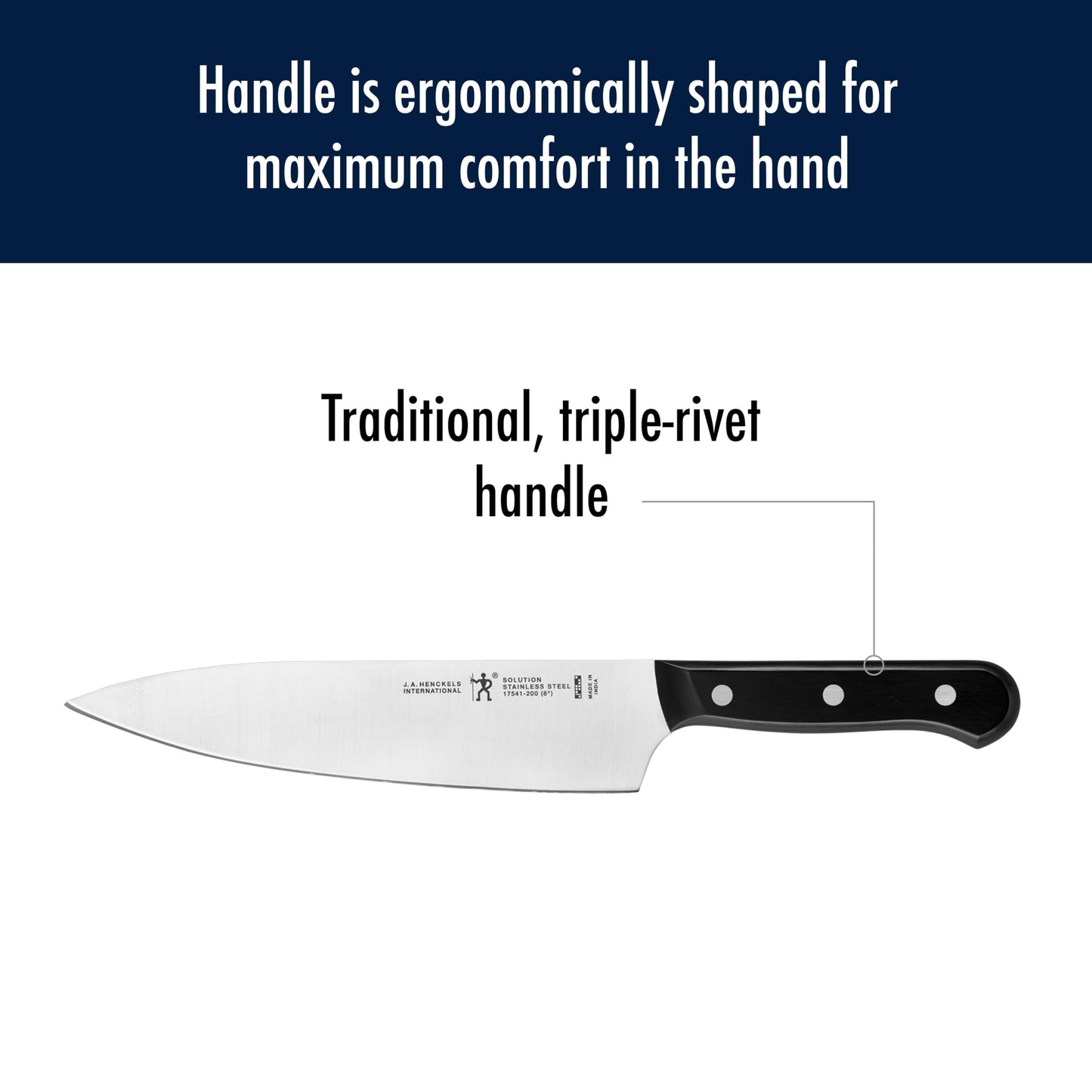 HENCKELS Solution 3-pc Starter Knife Set