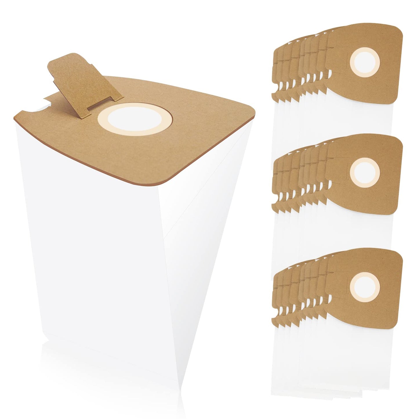 Vacuum Bags Replacement for Eureka Mighty 3670 and 3680 Series Canisters, Funmit MM Vacuum Bags 60295A, 60295B, 60295C & 60297A, 36 Pack