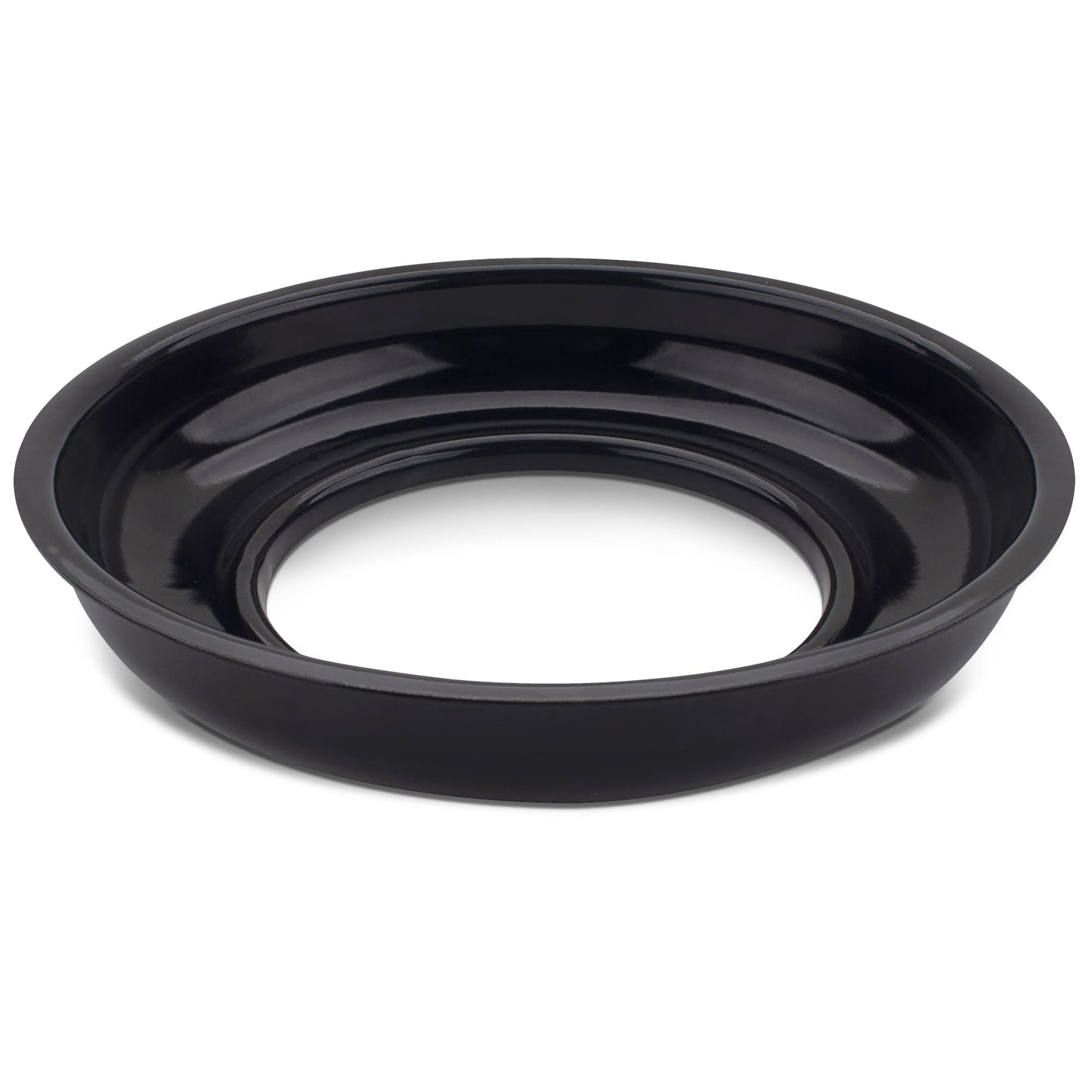 Upgraded Whole Parts Appliance Burner Bowl Part # PA030002BK, Compatible with Many Viking Range, Oven, and Stove Models, Open Burner Bowls Replacement Parts - Replaces 810768-9.23 Inch, Black