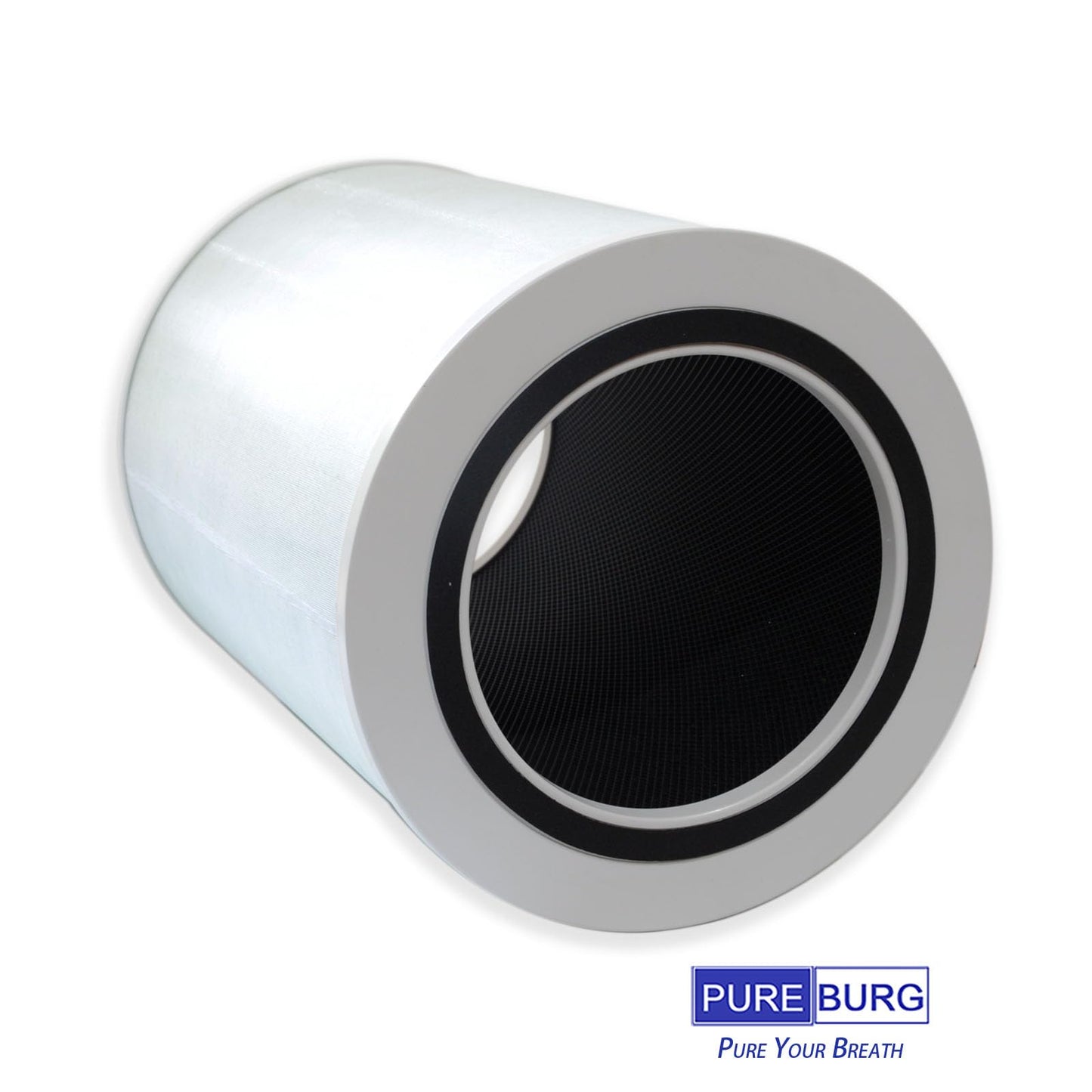PUREBURG Replacement Filter Compatible with Happi KJ500 Our Happi Air Purifier, True HEPA and Activated Carbon, Multi-Layer Filtration, Pack of 1