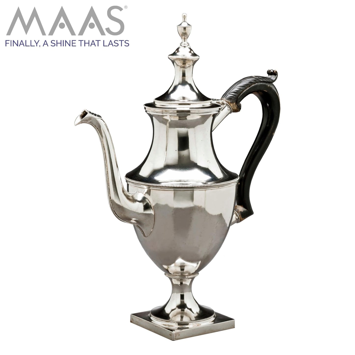 MAAS Metal Polish 1.1lb Can Plus Free Cloth, Universal Metal Cleaner for All Metals, Clean, Polish, and Protect Silver, Brass, Copper and More, Tarnish Remover and Silver Cleaner for Jewelry