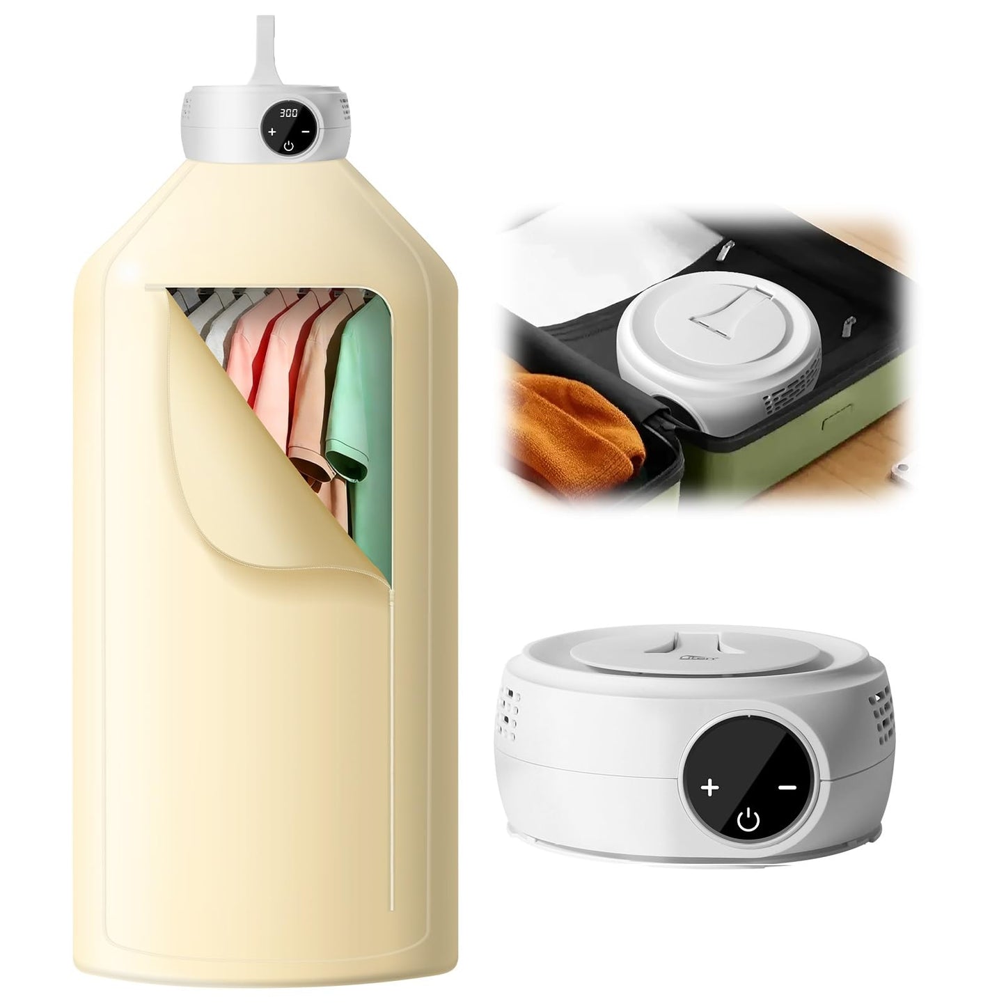 Uten Portable Clothes Dryer, Lightweight Mini Dryer for Quick Drying Clothes in Apartments, RVs, Hotels & Travel