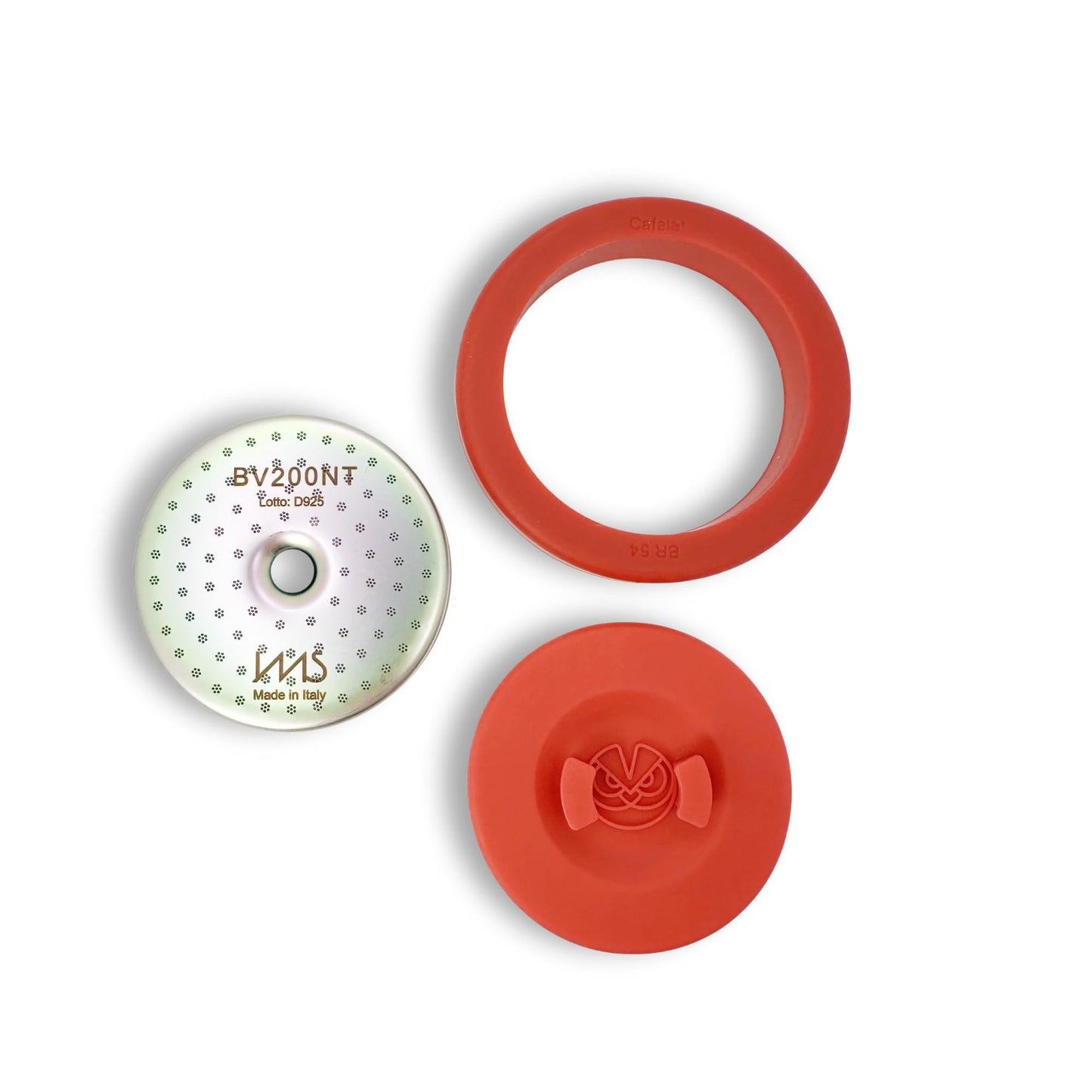 IMS Nanotech Shower Screen BV200NT with Cafelat Gasket made for Breville Sage Barista Pro, Express, Bambino Plus, Impress, Barista Touch, Infuser, Infuse, Perfetta, Barista Perfetta Plus.