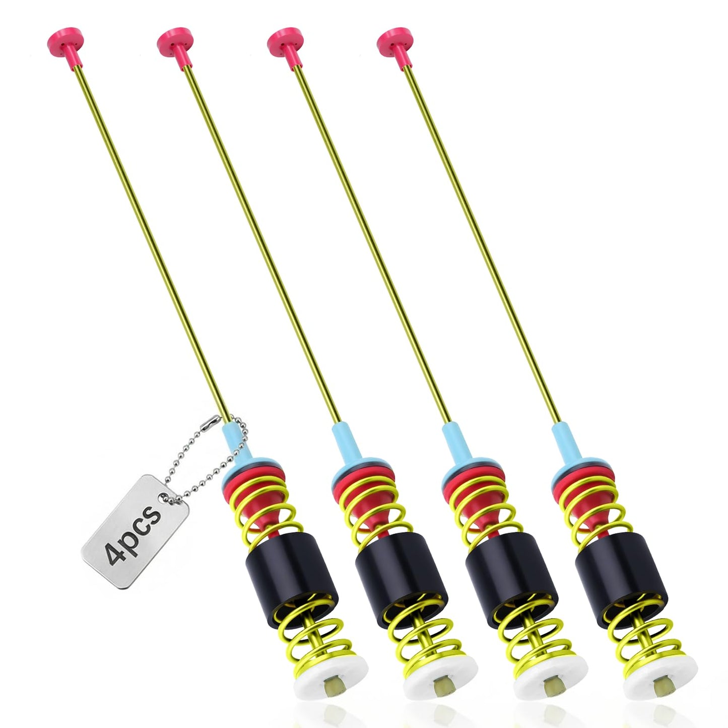 DC97-16350U DC97-16350S Washer Suspension Rods for Samsung WA50R5200AW/US WA45T3400AW/A4 WA50R5400AV/US WA45N3050AW/A4 WA50R5400AW/US WA44A3405AP Washing Machine 4PCS