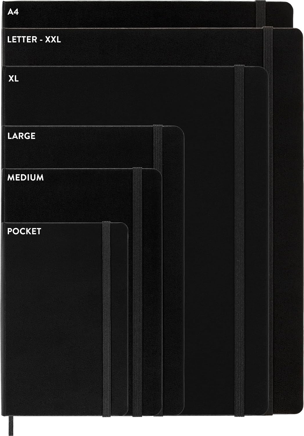 Moleskine Extra Large Plain Hardcover Notebook: Hydrangea Blue