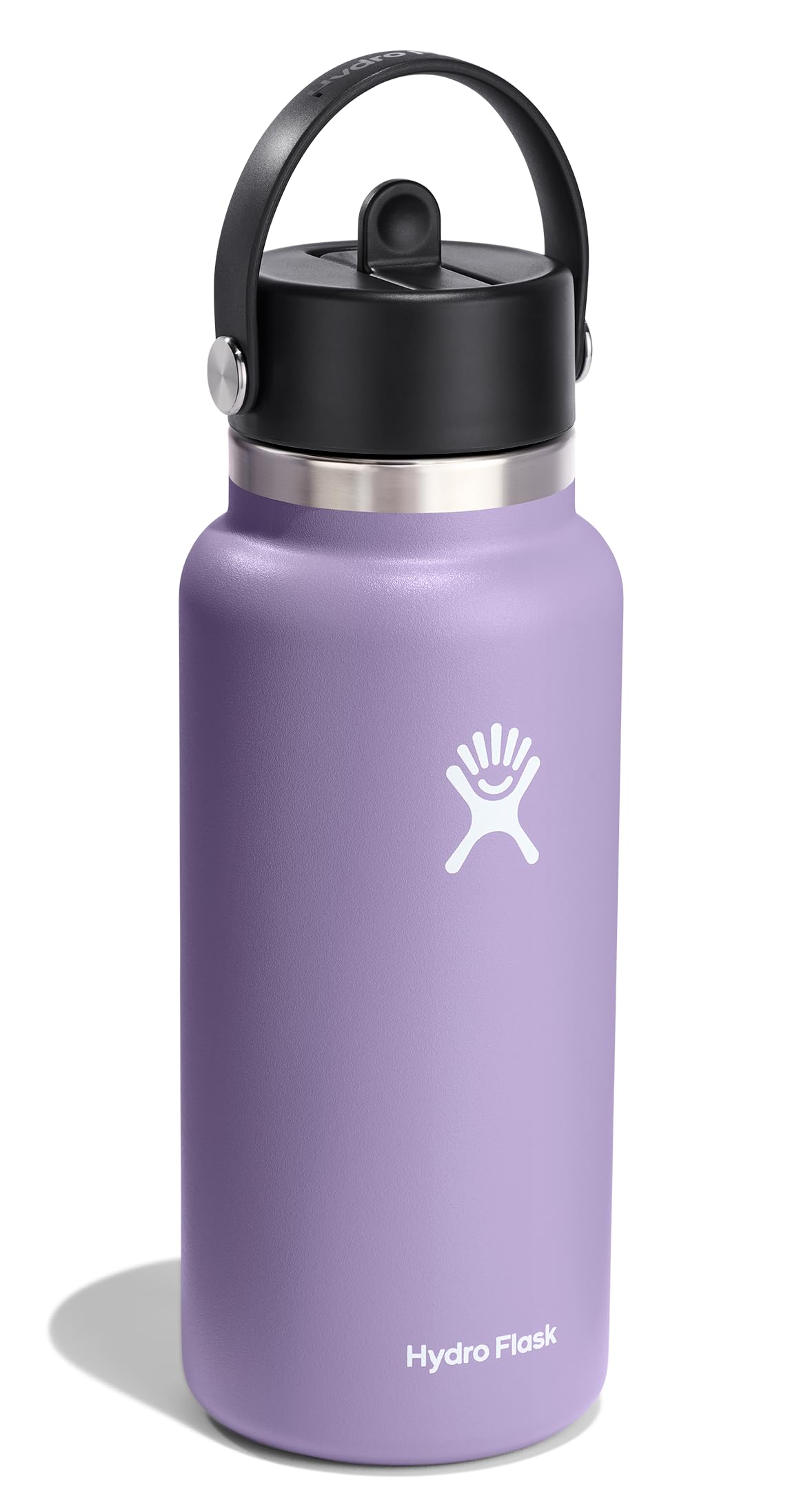 Hydro Flask 32 Oz Wide Mouth Flex Straw Cap Moonshadow