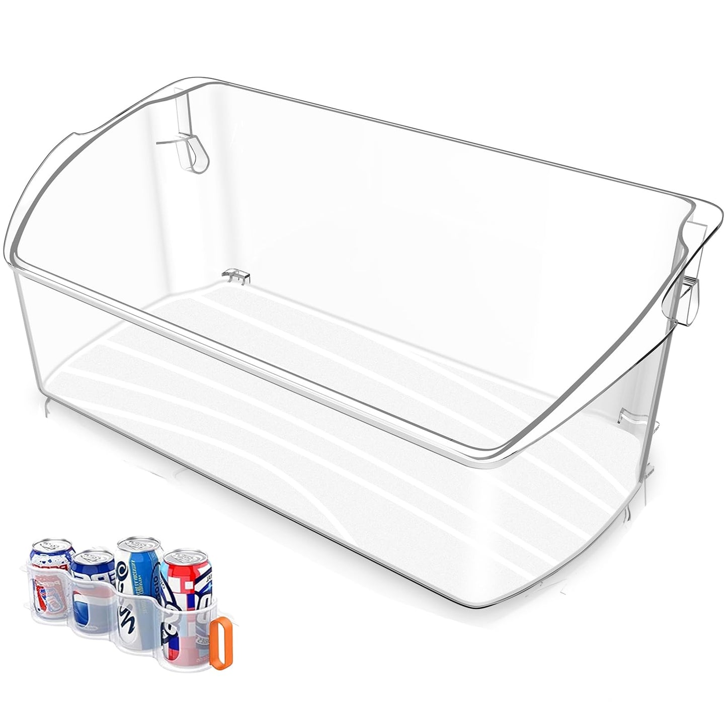 UPGRADED 242079701 Refrigerator Door Bin Compatible with Frigidaire Kenmore Refrigerator Door Shelf Replacement 242011501 242011503 242011504 LFHG2251TF5 LGHD2369TF FFHB2750TS FGHB2868TF Door Shelves