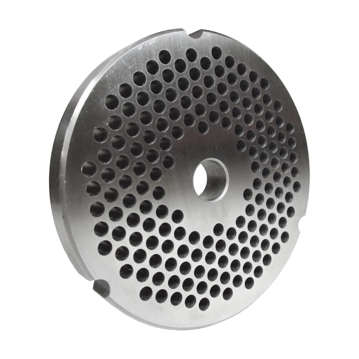 National Band Saw #32 Meat Grinder Plate and Knife Set – Compatible with Hobart, Biro, Enterprise, LEM, Tor Rey, and More – 3/16 Inch Hole Plate, Raised Edge Knife for Commercial Grinding Equipment