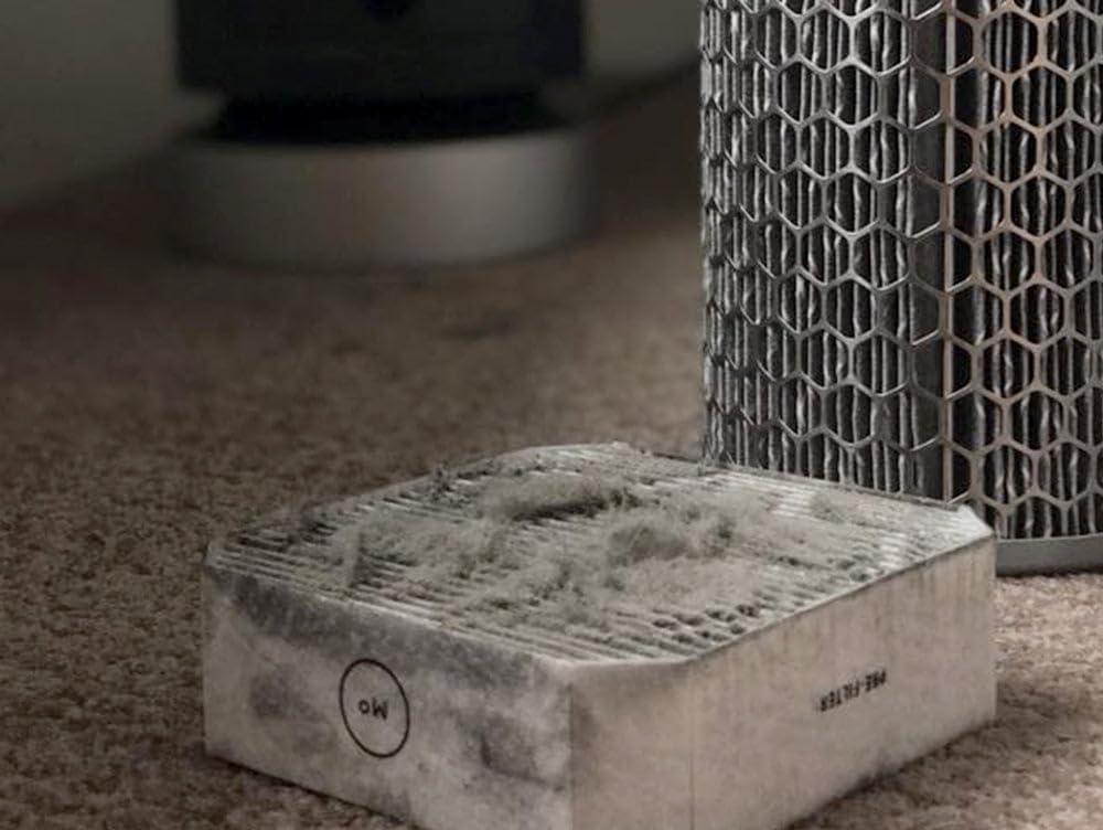 Molekule Air Pre-Filter - Authentic Molekule High Efficiency Pre-Filter Replacement System - Captures Pet Hair, Dust & Large Particles - Purifier Maintenance for Improved Air Quality - 2-Pack