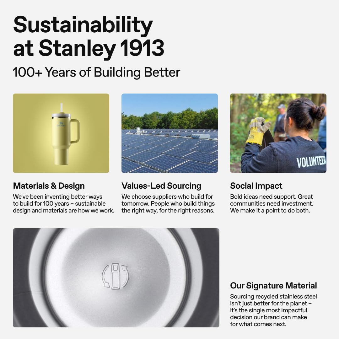 Stanley Quencher H2.0 Tumbler with Handle and Straw 30 oz | Flowstate 3-Position Lid | Cup Holder Compatible for Travel | Insulated Stainless Steel Cup | BPA-Free | Splash