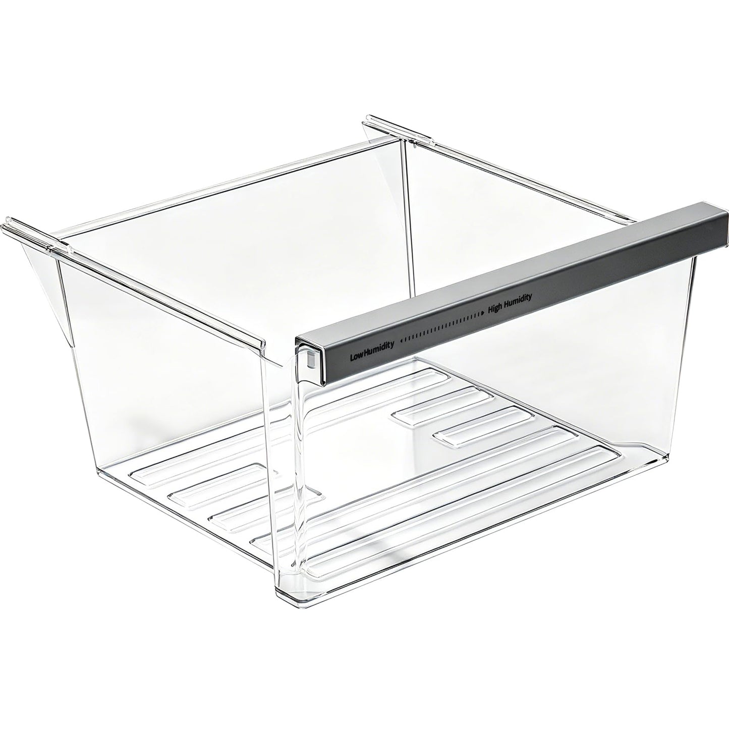 W11162443 W11046494 W11162446 Refrigerator Fridge Crisper Drawer Pan Fridge Meat Pan Bin Upper Humidity Control Drawer Compatible with Whirlpool Maytag Refrigerator Replacement Parts