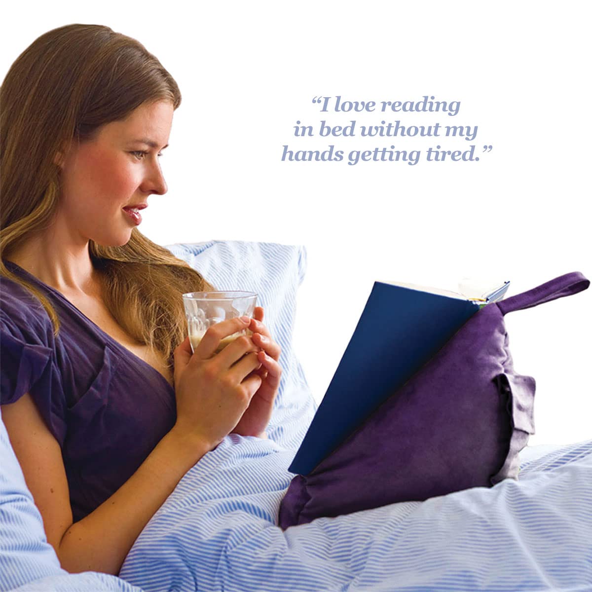 The Book Seat - The Most Comfortable Way to Read, Hands Free! - Turquoise