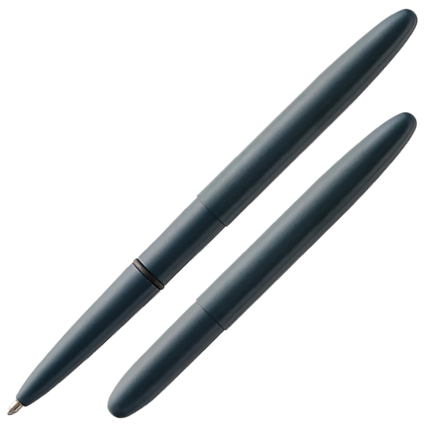 Fisher Space Pen Elite Navy Blue Cerakote Finish Bullet Pen, Pressurized Ballpoint Pen, Compact Size, Writes Upside Down, Extreme Temperatures, Black Ink, Medium Point, Made in the USA